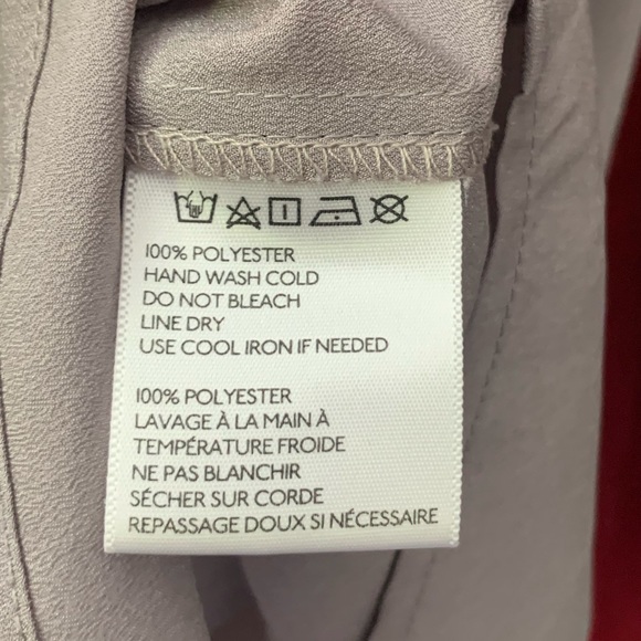 Pins & Needles gray button up top - Picture 4 of 6